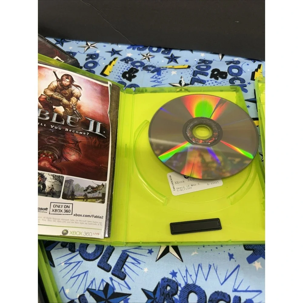 Gears of War‎ 1 And 2 Lot(Microsoft Xbox 360, 2006) Cib